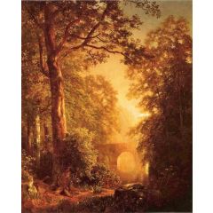 The Arched Bridge Painting Reproduction
