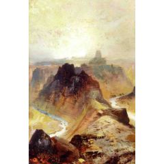 Grand Canyon, Utah Painting Reproduction