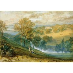 Gledhow Hall, Yorkshire Painting Reproduction