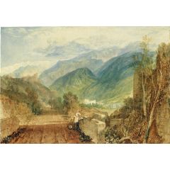 Bonneville, Savoy Painting Reproduction