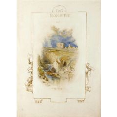 Bowes Tower, Yorkshire Painting Reproduction