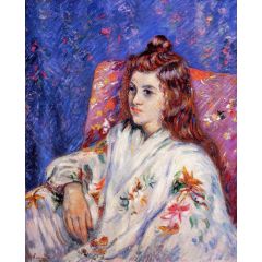 Portrait of Madeleine Painting Reproduction