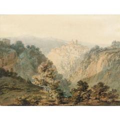 Ariccia, near Rome Painting Reproduction