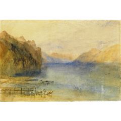 Lake Lucerne Painting Reproduction