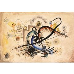 Untitled(also known as The Black Line) Painting Reproduction