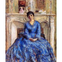 The Blue Coat Painting Reproduction