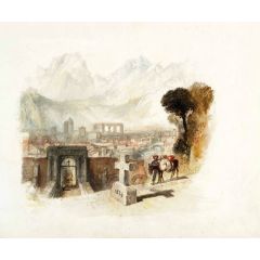 Rogers’s ’Italy’ - Aosta Painting Reproduction