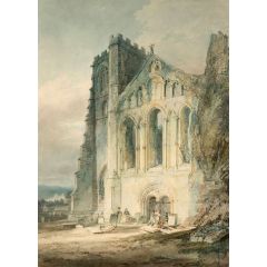 Llandaff, The West Front of the Cathedral Painting Reproduction