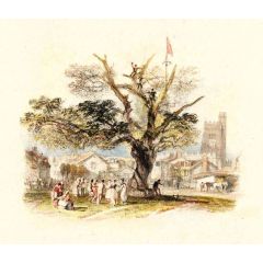 Rogers’s ’Poems’ - An Old Oak Painting Reproduction