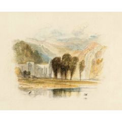 Rogers’s ’Poems’ - Bolton Abbey Painting Reproduction