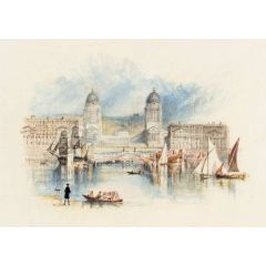 Rogers’s ’Poems’ - Greenwich Hospital Painting Reproduction