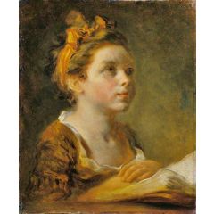 A Young Scholar Painting Reproduction