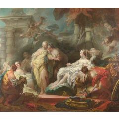 Psyche Showing her Sisters her Gifts from Cupid Painting Reproduction
