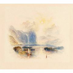 Rogers’s ’Poems’ - Keswick Lake Painting Reproduction