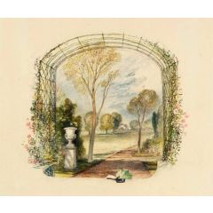 Rogers’s ’Poems’ - St Anne’s Hill II, In the Garden Painting Reproduction
