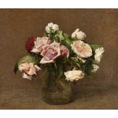 Roses ’La France’ Painting Reproduction