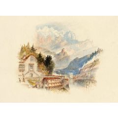Rogers’s ’Poems’ - St Pierre’s Cottage Painting Reproduction