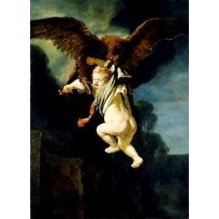 Rape of Ganymede Painting Reproduction