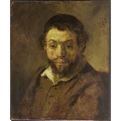 Portrait Study of a Jewish Young Man Painting Reproduction