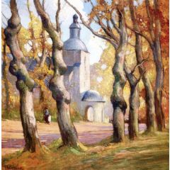 Sailor’s Church Hon Fleur Painting Reproduction