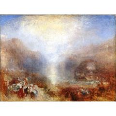 Mercury Sent to Admonish Aeneas Painting Reproduction