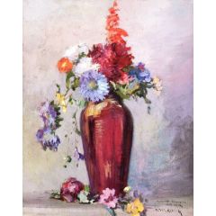 Floral Still Life Painting Reproduction