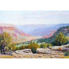 Palo Duro Canyon, West Texas Painting Reproduction