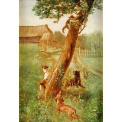 Four-legged friends Painting Reproduction
