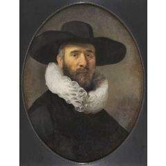 Portrait of Dirck Jansz. Pesser Painting Reproduction