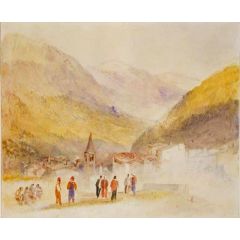 Pré St. Didier Painting Reproduction