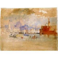 Venice from the Lagoon Painting Reproduction