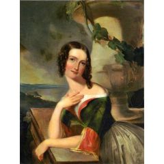 Elizabeth Wharton, Mrs. William J. McCluney Painting Reproduction