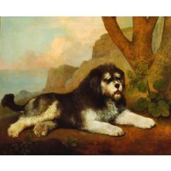 A Rough Dog Painting Reproduction