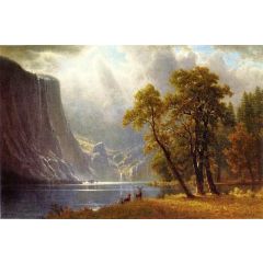 Yosemite Valley Painting Reproduction