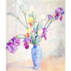 Irises Painting Reproduction