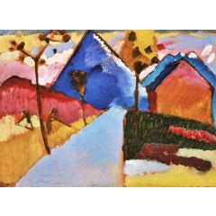 Kochel - Straight Road Painting Reproduction