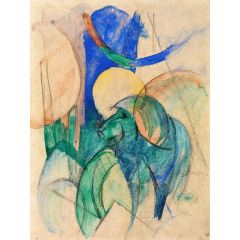 Mandrill Painting Reproduction