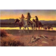 Carson’s Men, also known as appraisal values Painting Reproduction