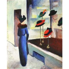 Milliner’s Shop Painting Reproduction