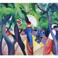 Promenade Painting Reproduction