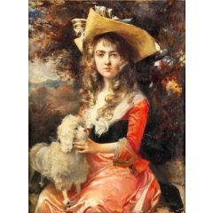 Portrait of Madame Max Decougis Painting Reproduction