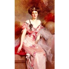 Portrait of Mme D Painting Reproduction