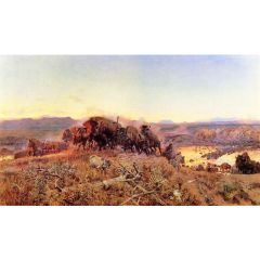 When the Land Belonged to God Painting Reproduction