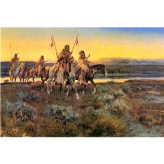 Piegans Painting Reproduction
