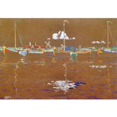 Boats Painting Reproduction