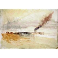 A Jetty, Margate Painting Reproduction