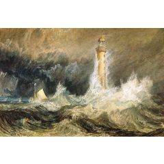 Bell Rock Lighthouse Painting Reproduction