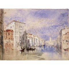 Venice, The Palazzo Balbi on the Grand Canal Painting Reproduction