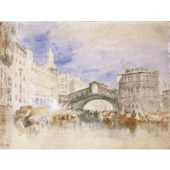 Venice, The Rialto Painting Reproduction