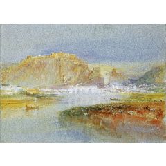 Ehrenbreitstein from the Mosel Painting Reproduction